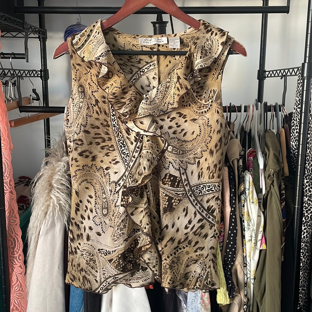 Vintage Ruffle Top